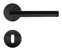 Dørhåndtak V-grep Ø16 mm matt svart